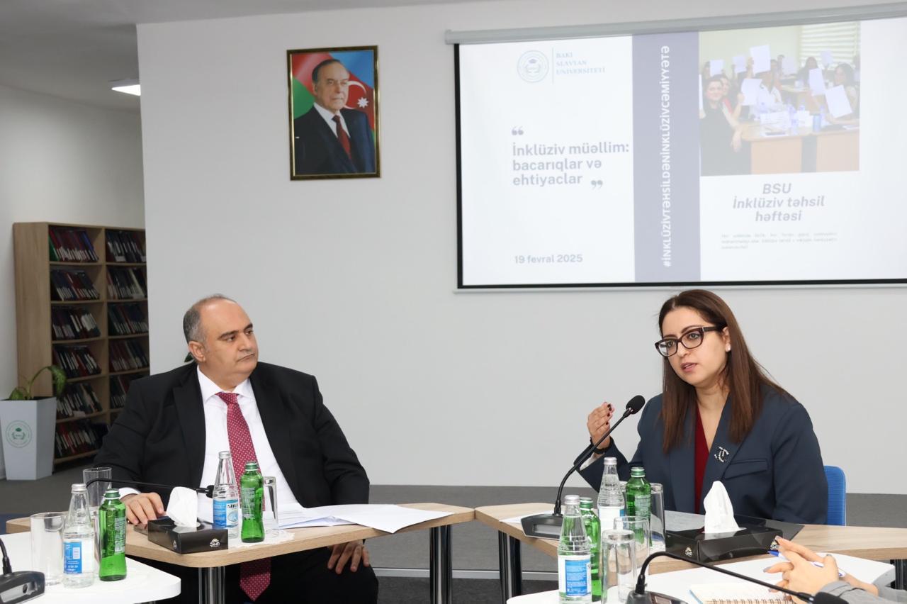 “İnklüziv müəllim: bacarıqlar və ehtiyaclar” mövzusunda sessiya keçirilib 