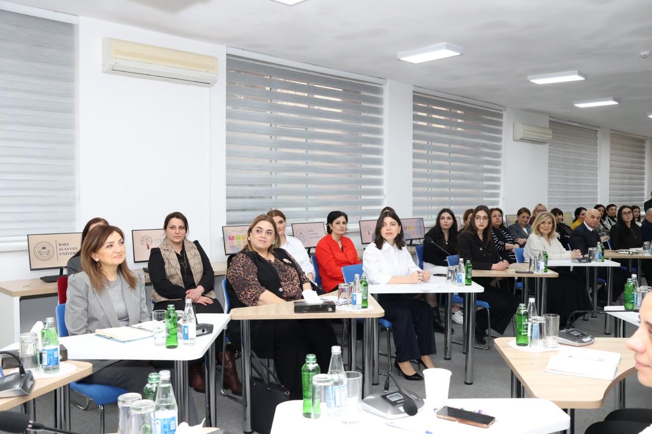 “İnklüziv müəllim: bacarıqlar və ehtiyaclar” mövzusunda sessiya keçirilib