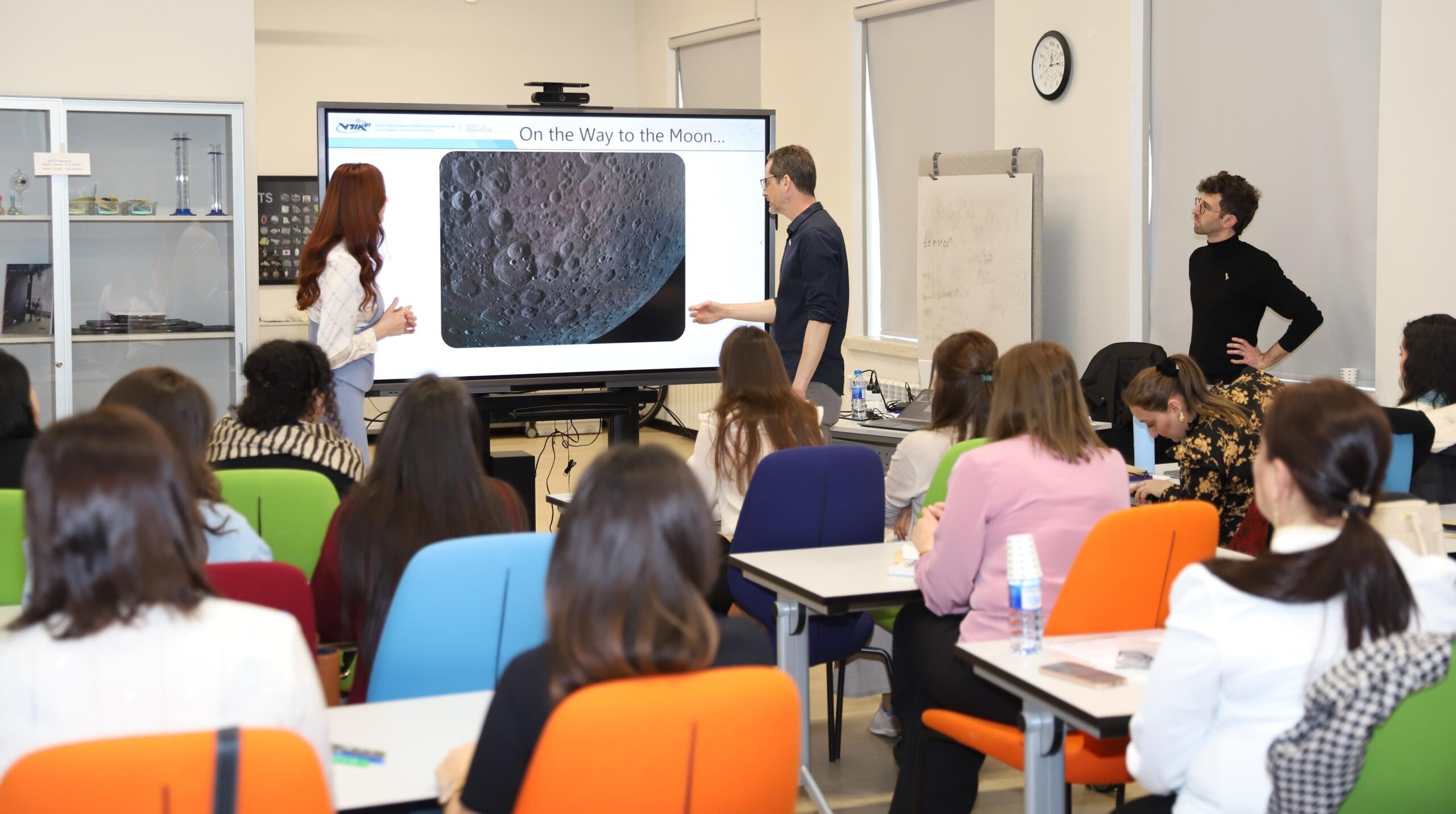 “İnnovativ məktəb” layihəsi çərçivəsində keçirilən tədbirlər davam edir 