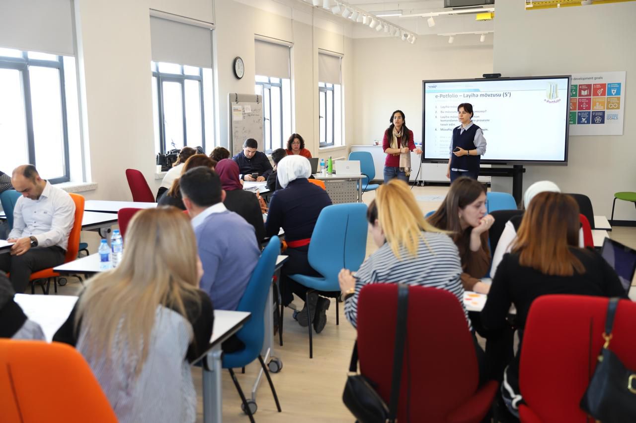 “İnnovativ məktəb” layihəsi çərçivəsində keçirilən tədbirlər davam edir