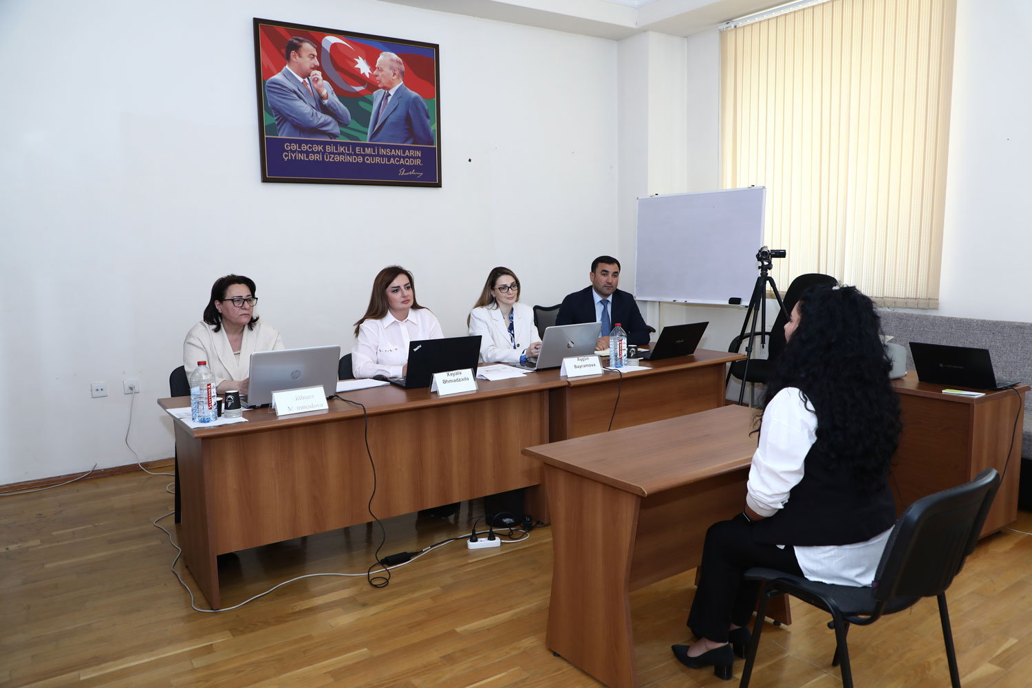 İşə qəbul müsabiqəsinin müsahibə mərhələsi keçirilib