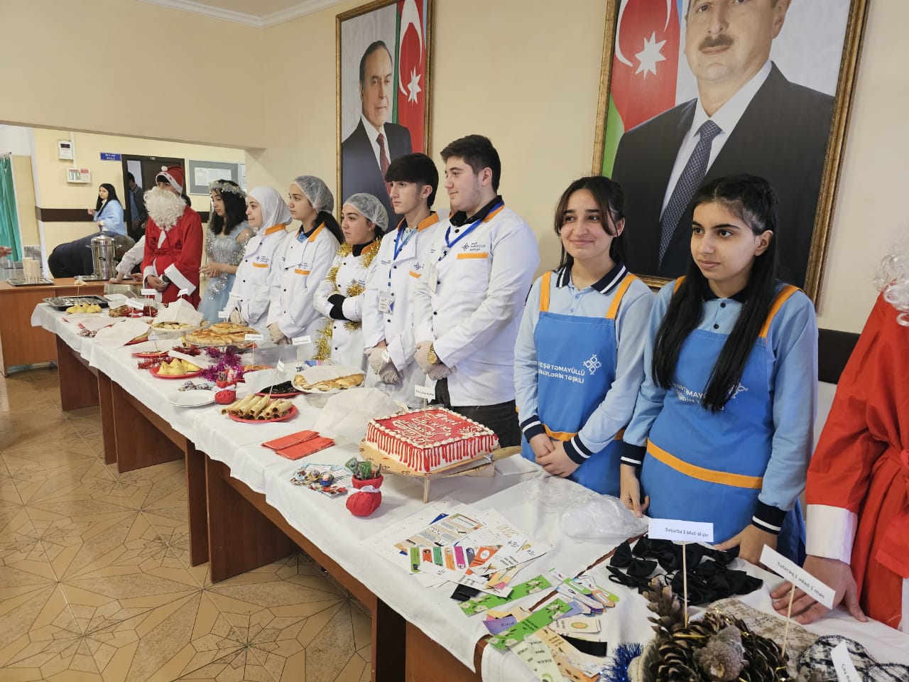 İsmayıllıda peşə təmayüllü siniflərin kollektivi satış yarmarkası keçirdi 