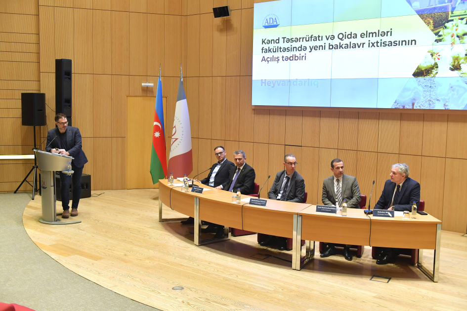 İtaliya-Azərbaycan Universiteti çərçivəsində heyvandarlıq üzrə yeni ixtisas təqdim edilib