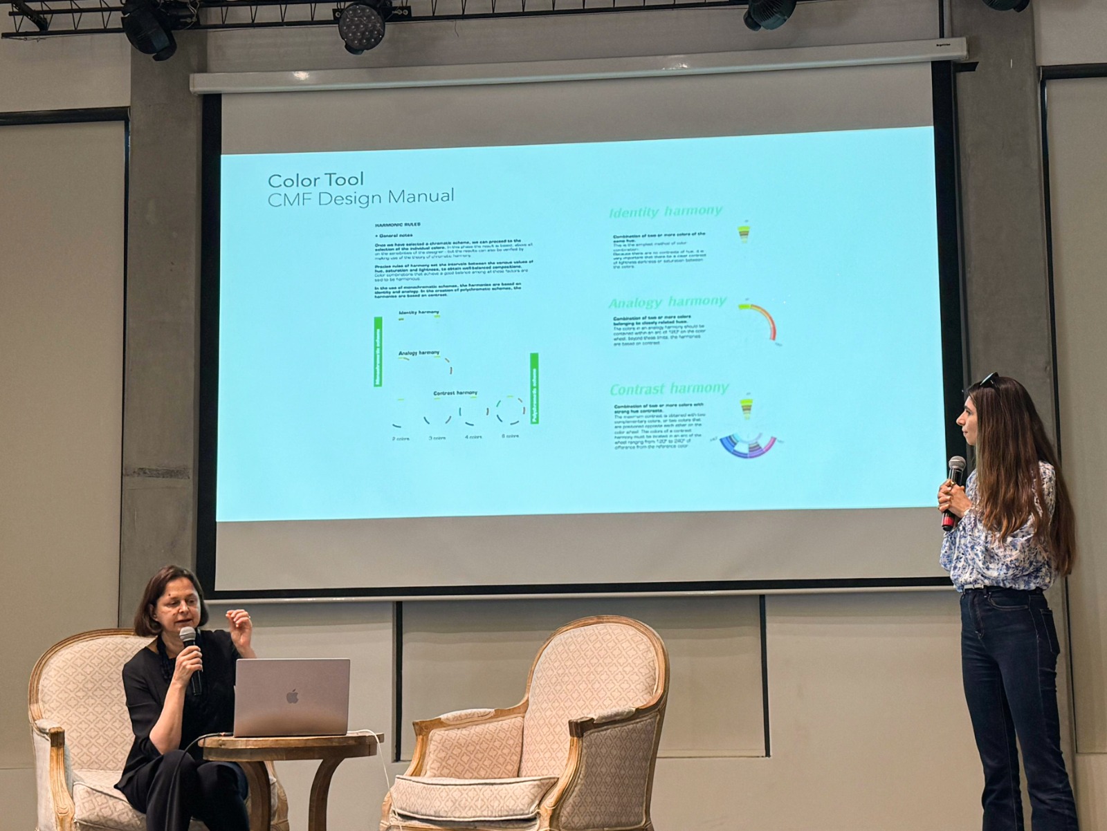 İtaliyalı rəssam SABAH tələbələrinə təlim keçib 