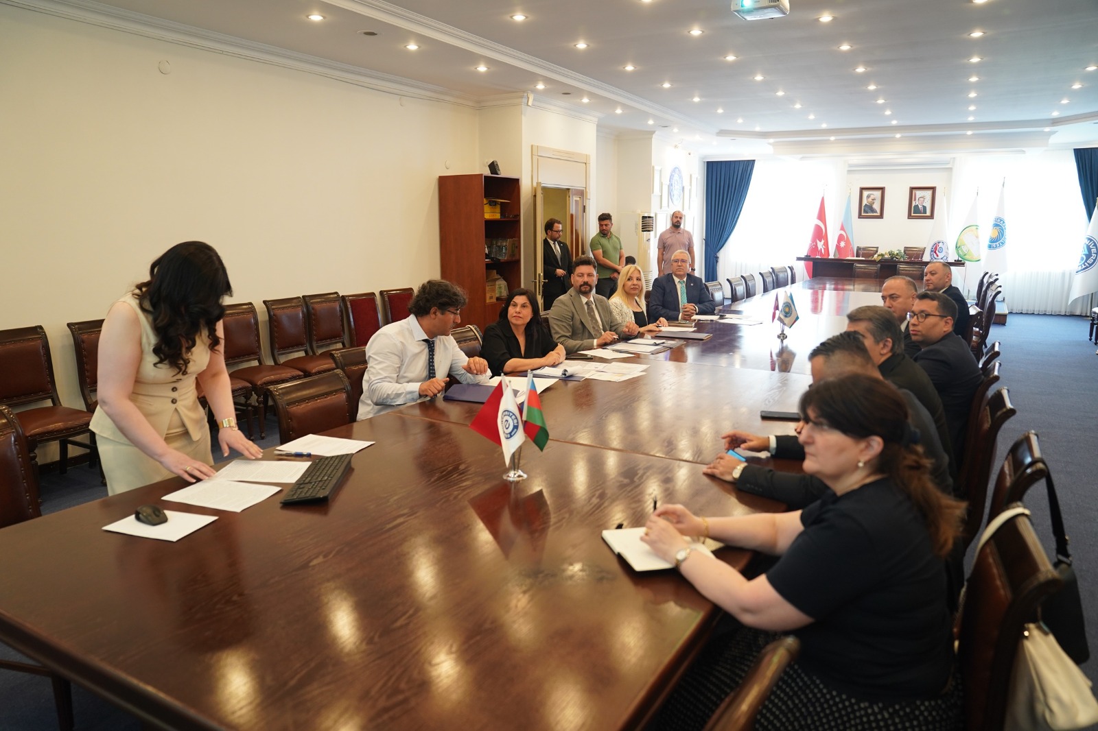 İzmirdə ADAU-EGE ikili diplom proqramının rəhbər komitəsinin növbəti görüşü keçirilib