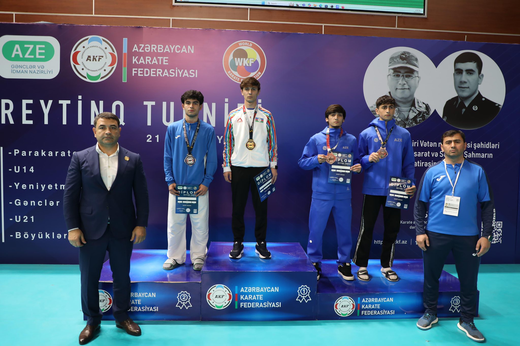 Karate üzrə reytinq turniri keçirilib