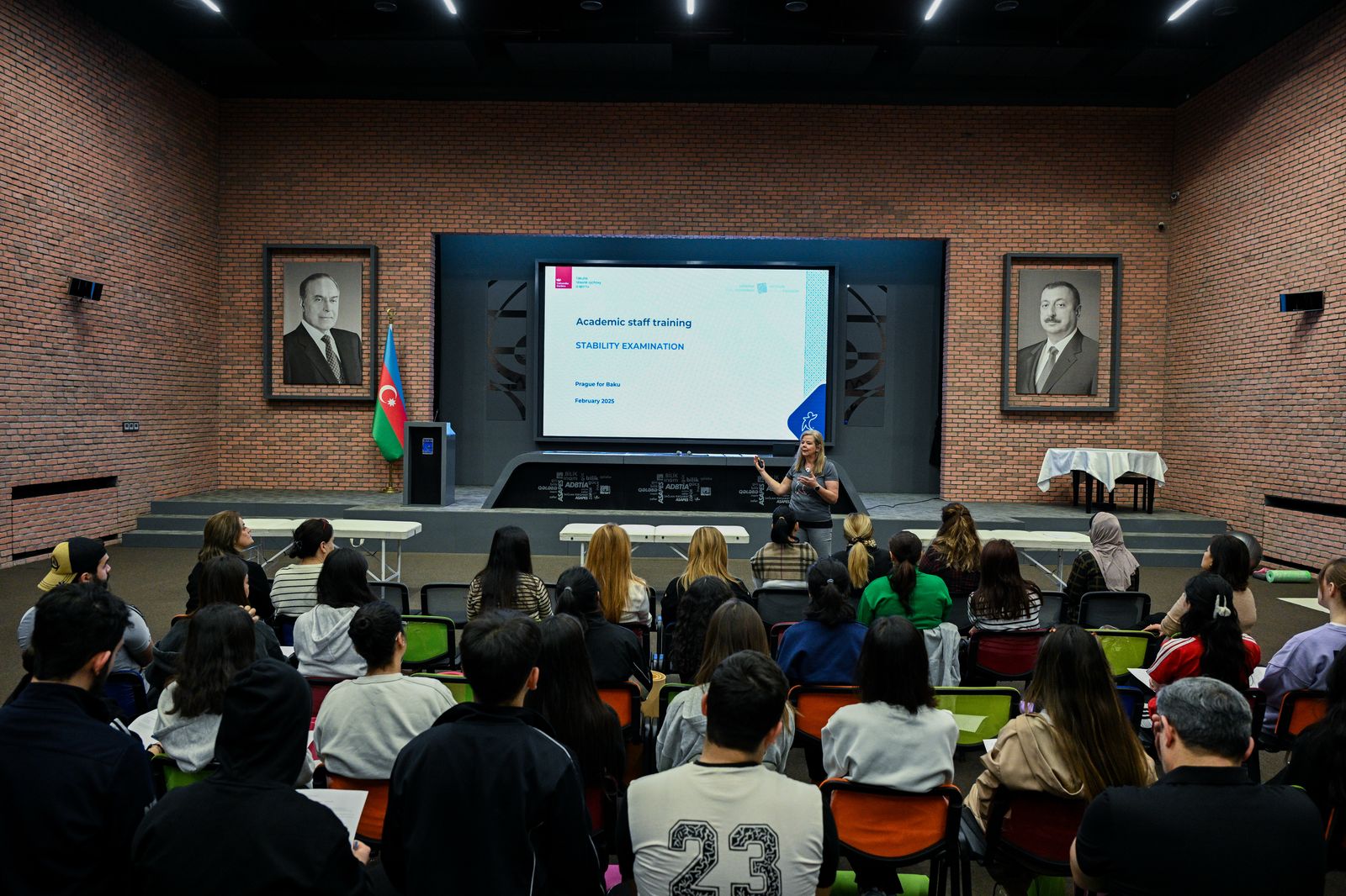 Karlov Universitetinin departament rəhbəri Azərbaycan İdman Akademiyasında tədrisə başlayıb