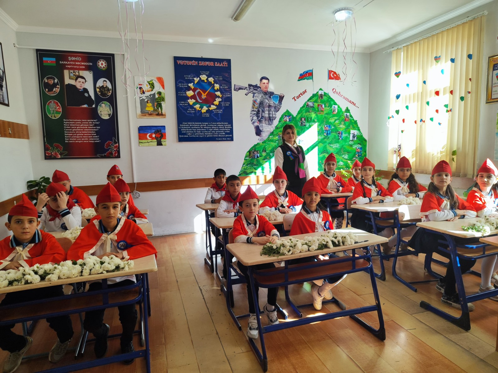 Keçmiş və müasirlik bir arada - Hənifə kənd məktəbində bir gün