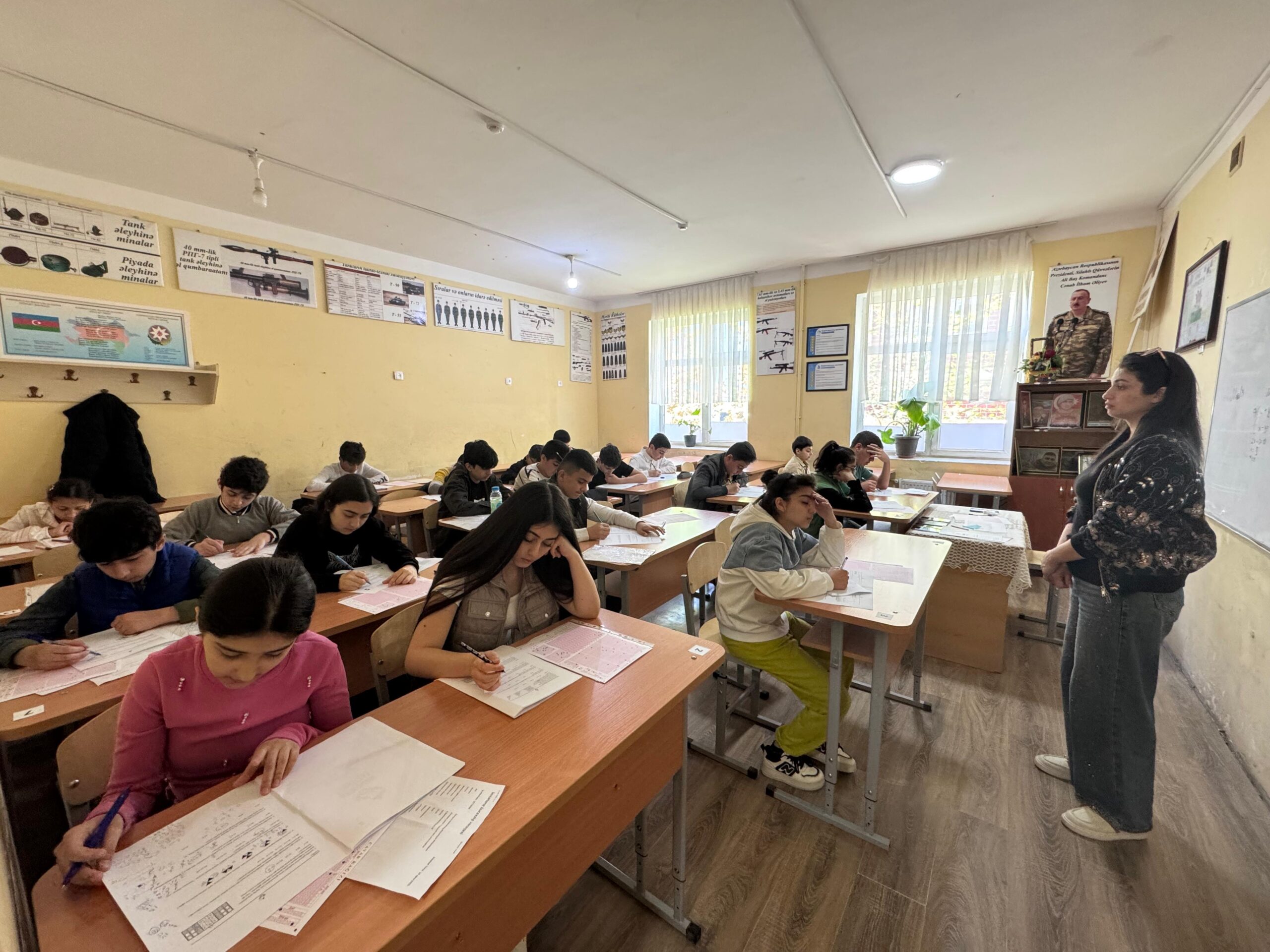 Kenquru Beynəlxalq Riyaziyyat Müsabiqəsinin ilk mərhələsi keçirilib