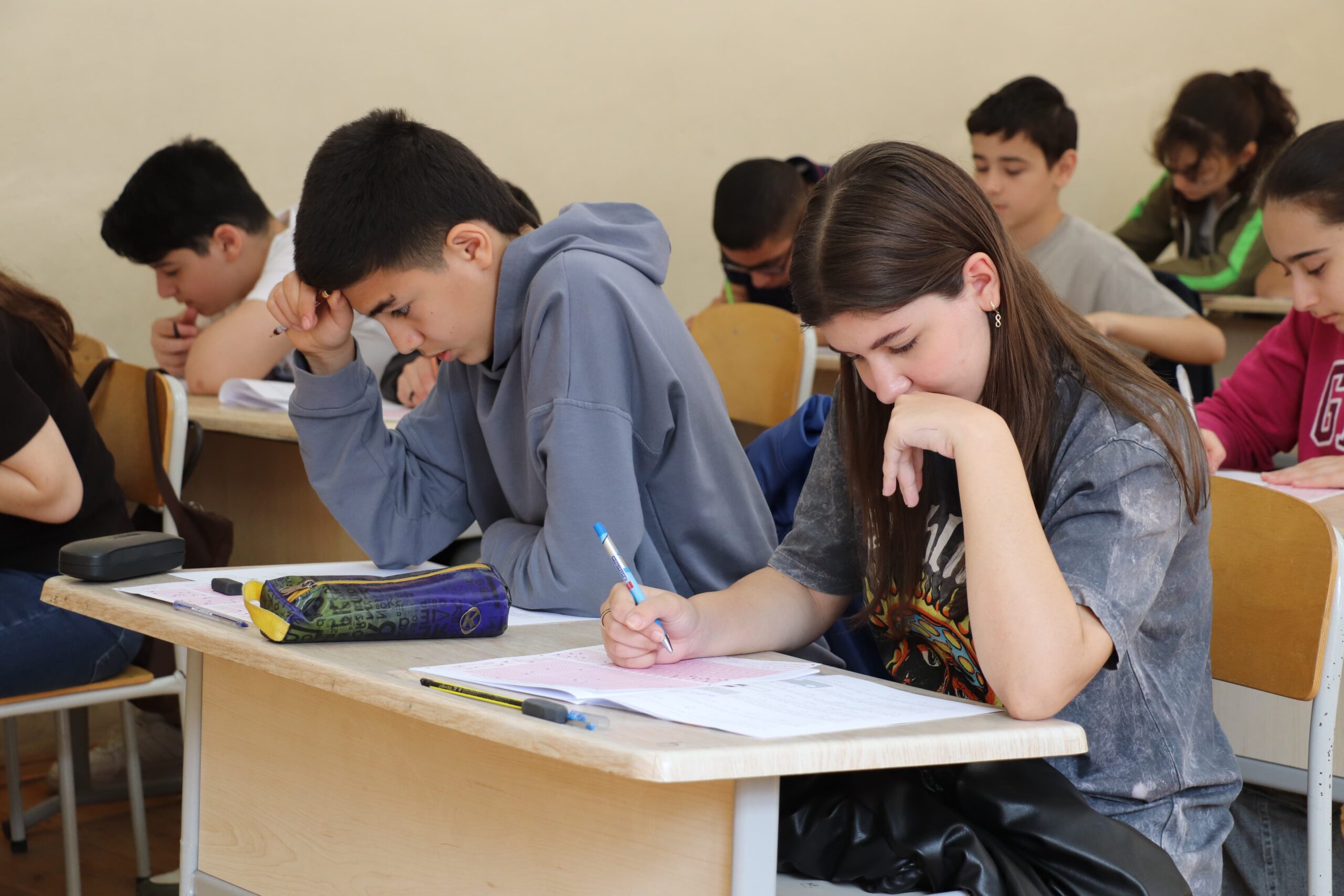 Kenquru Beynəlxalq Riyaziyyat Müsabiqəsinin ilk mərhələsi keçirilib