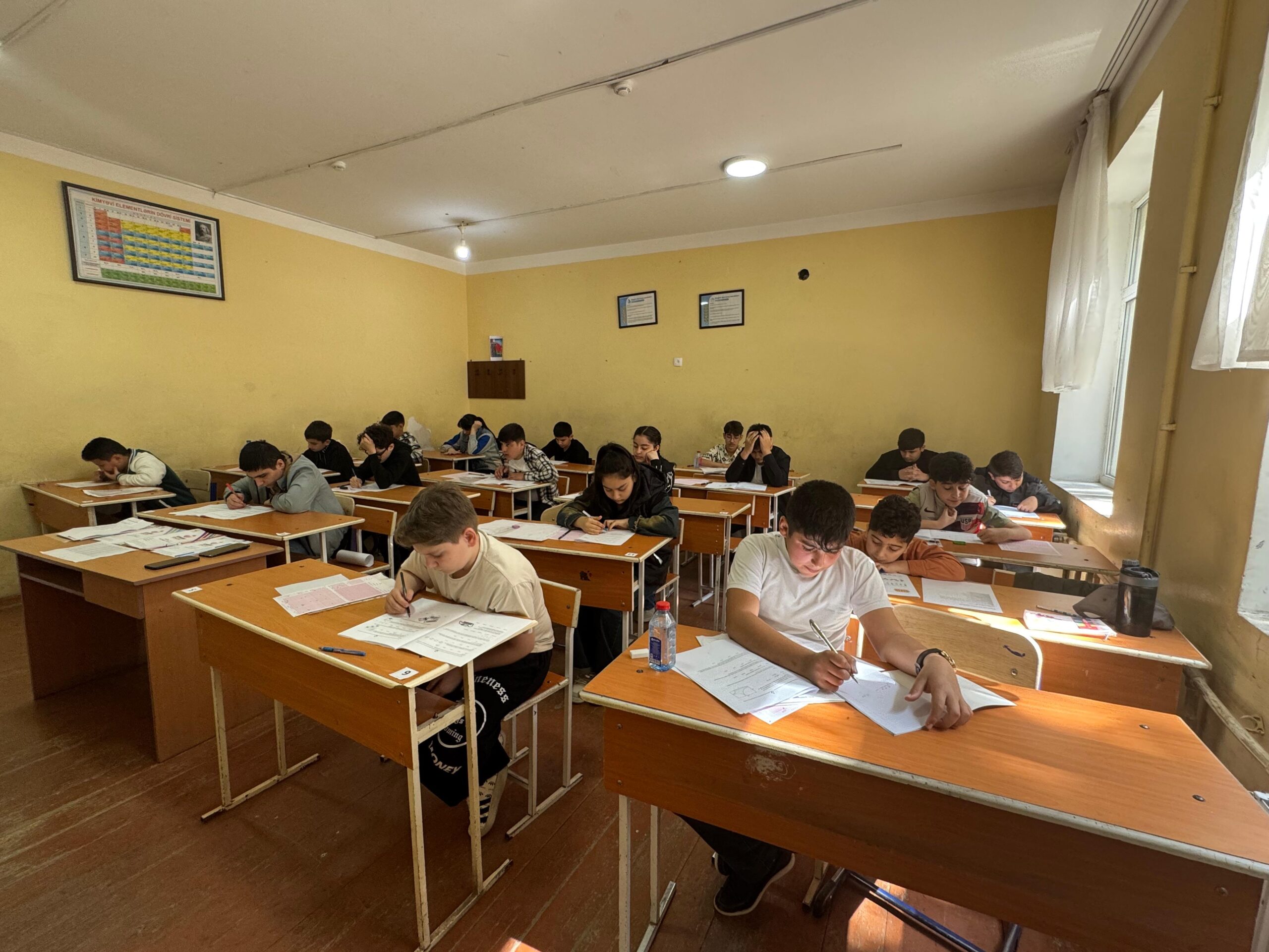 Kenquru Beynəlxalq Riyaziyyat Müsabiqəsinin ilk mərhələsi keçirilib