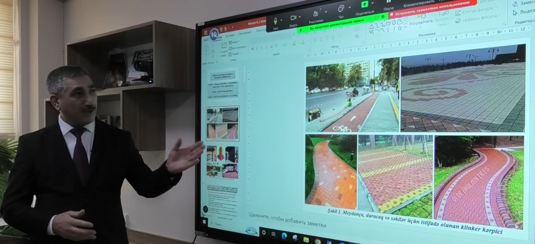 Klinker kərpicinin yeni istehsal texnologiyası təqdim edilib 