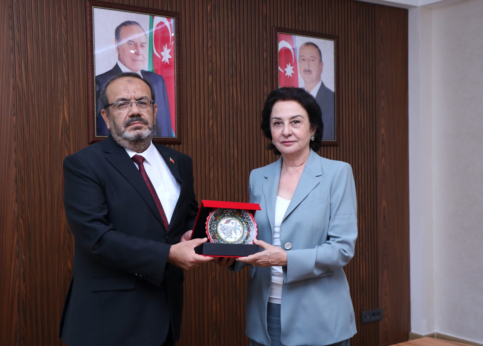 Konya Texniki Universitetinin rektoru AzMİU-da olub 