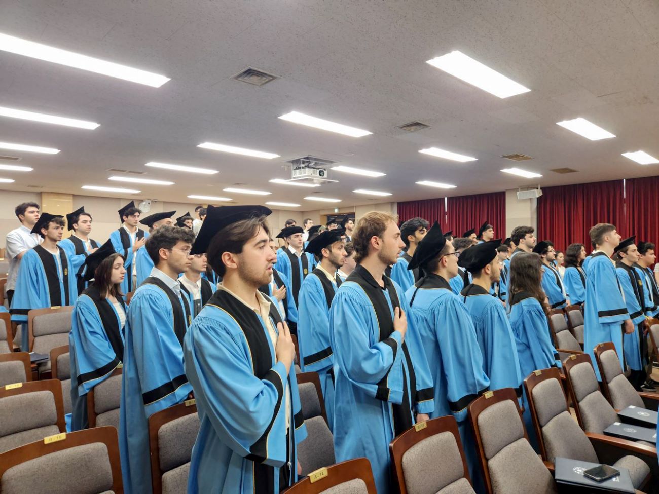 Koreyada BMU-İNHA İDP tələbələri üçün buraxılış mərasimi keçirilib