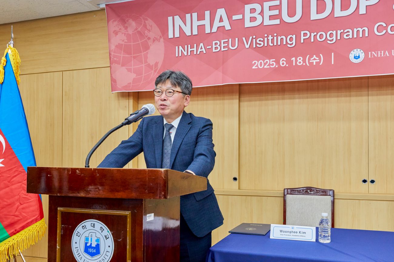 Koreyada BMU-İNHA İDP tələbələri üçün buraxılış mərasimi keçirilib