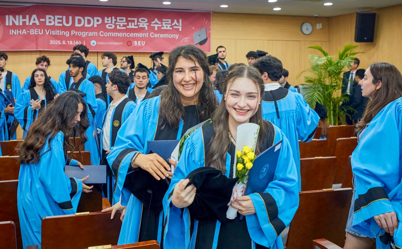 Koreyada BMU-İNHA İDP tələbələri üçün buraxılış mərasimi keçirilib