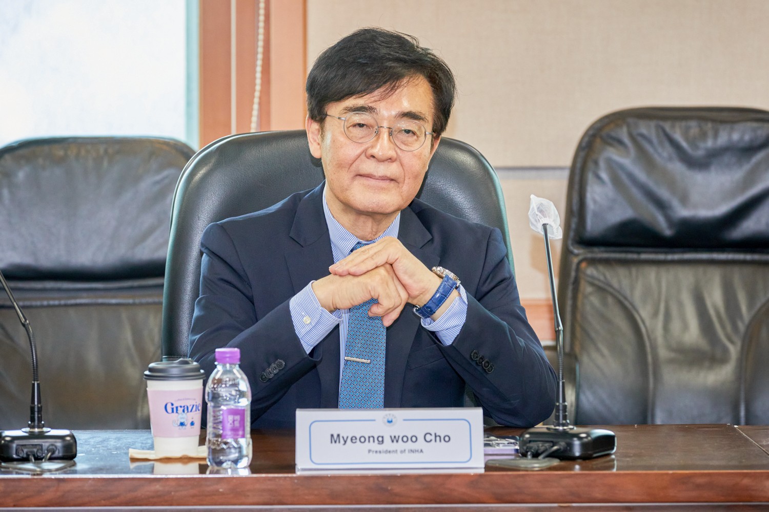 Koreyada BMU və İNHA Universitetinin rektorları arasında görüş keçirilib