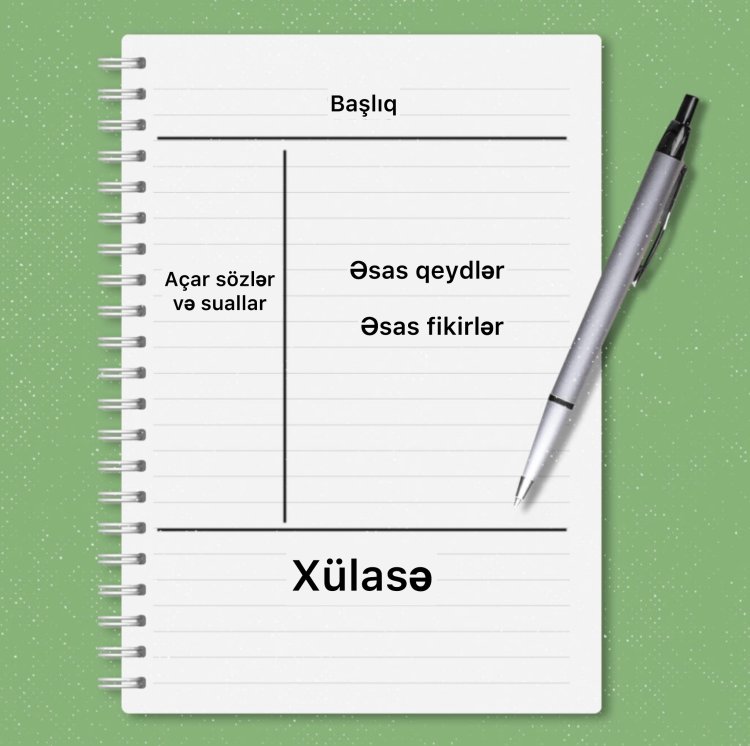 Kornel metodu öyrənməyi öyrədir