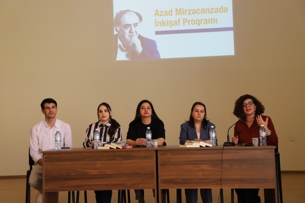 “Kreativ düşüncə tərzini necə formalaşdırmalı?” mövzusunda infosessiya keçirilib 