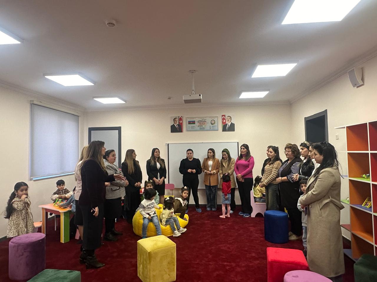 Laçın şəhərində ilk məktəbəqədər təhsil layihəsinin icrasına başlanılıb 