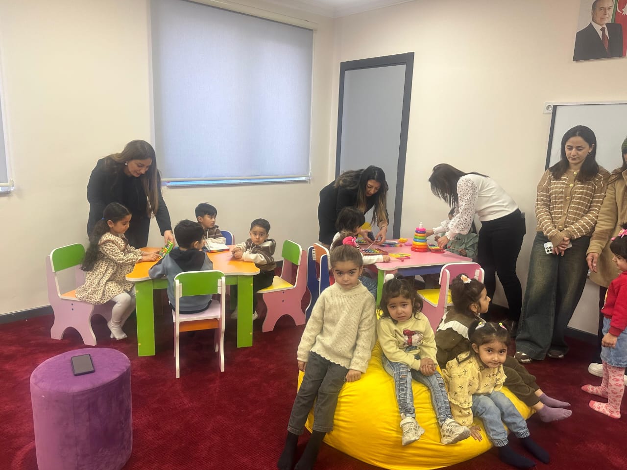 Laçın şəhərində ilk məktəbəqədər təhsil layihəsinin icrasına başlanılıb 