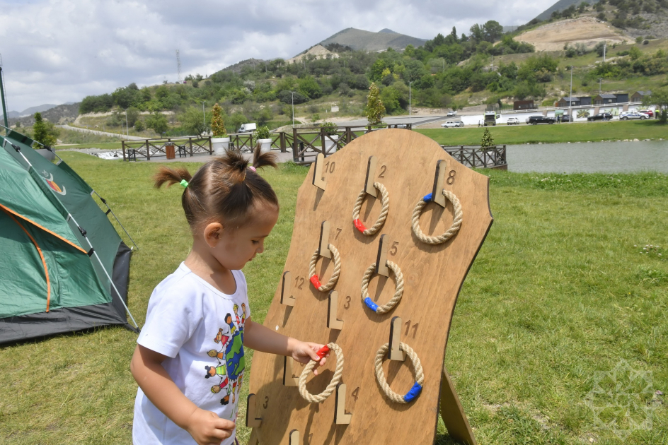 Laçında Uşaq İncəsənət Festivalının xüsusi zonası qurulub