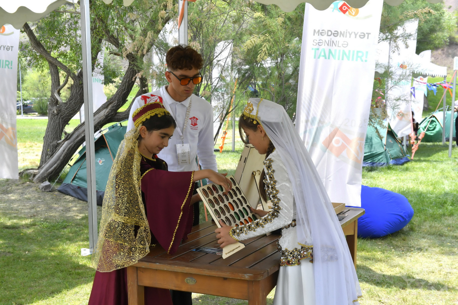 Laçında Uşaq İncəsənət Festivalının xüsusi zonası qurulub