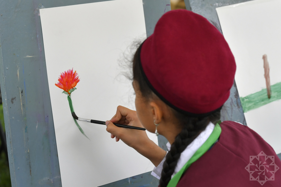 Laçında Uşaq İncəsənət Festivalının xüsusi zonası qurulub