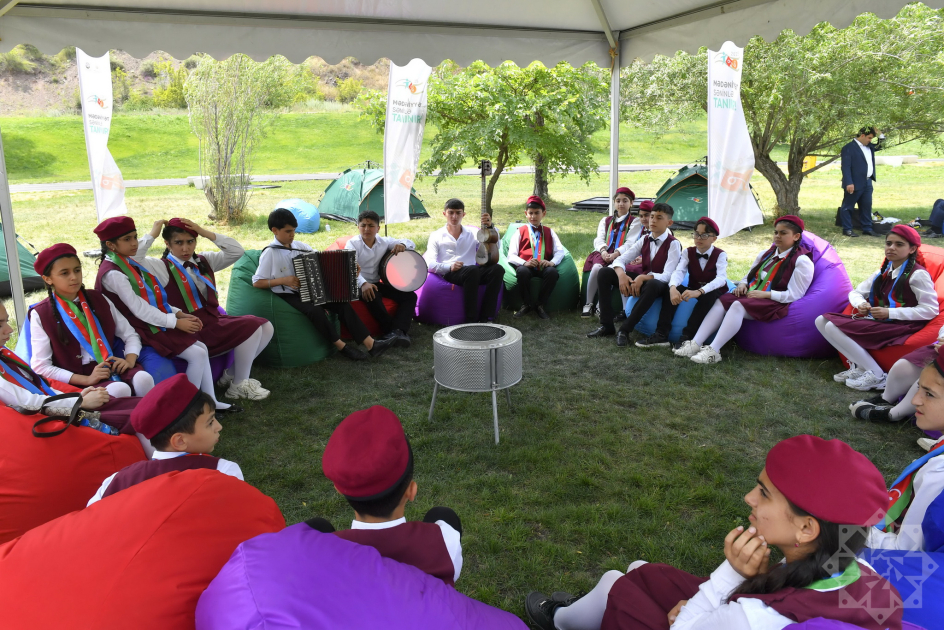 Laçında Uşaq İncəsənət Festivalının xüsusi zonası qurulub