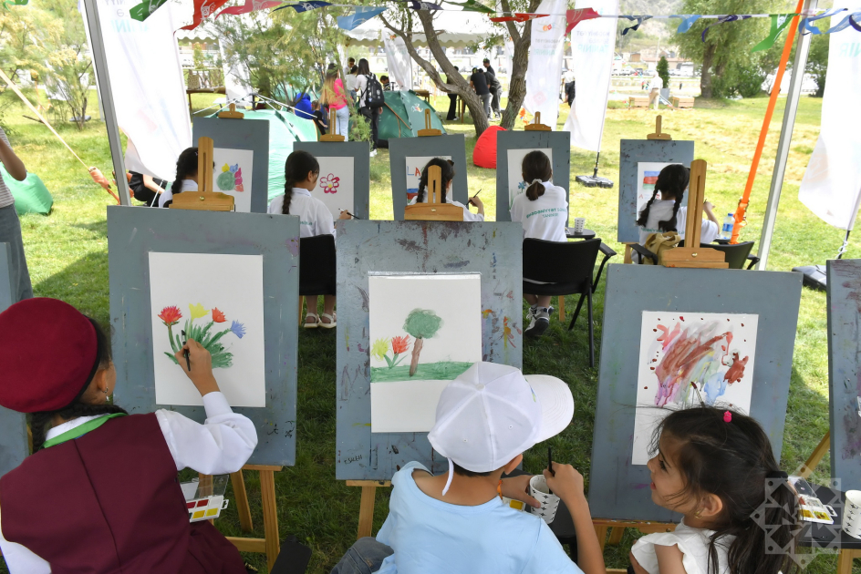 Laçında Uşaq İncəsənət Festivalının xüsusi zonası qurulub