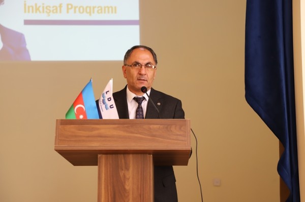 LDU-da “Azad Mirzəcanzadə inkişaf proqramı” ilə bağlı infosessiya keçirilib