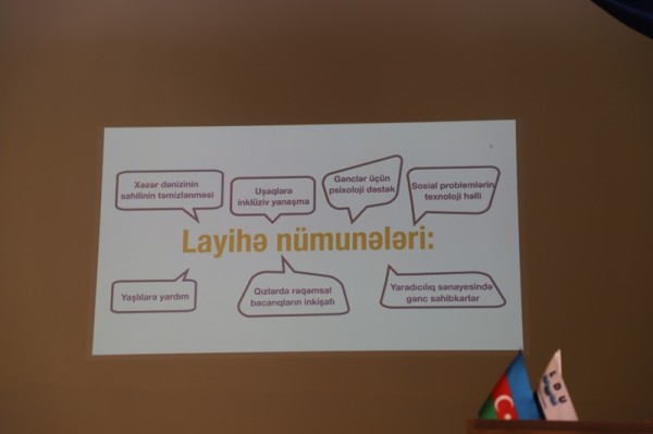 LDU-da “Azad Mirzəcanzadə inkişaf proqramı” ilə bağlı infosessiya keçirilib