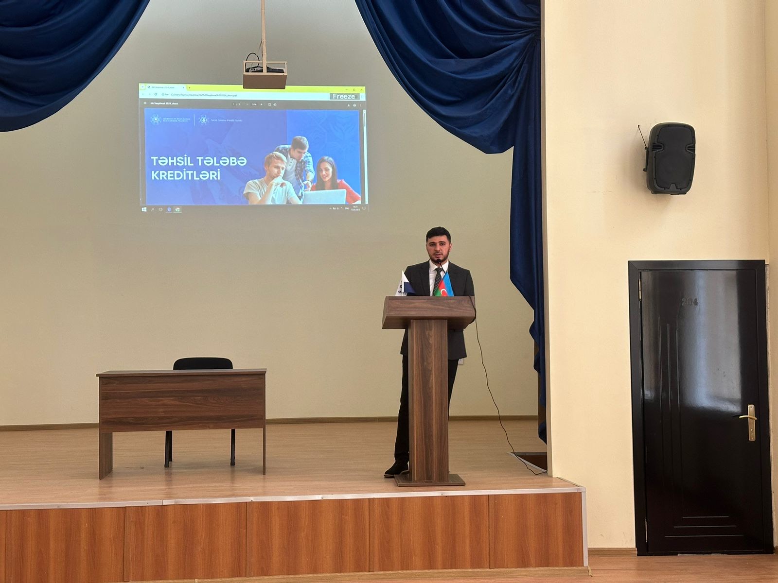 LDU-da maarifləndirici sessiya keçirilib