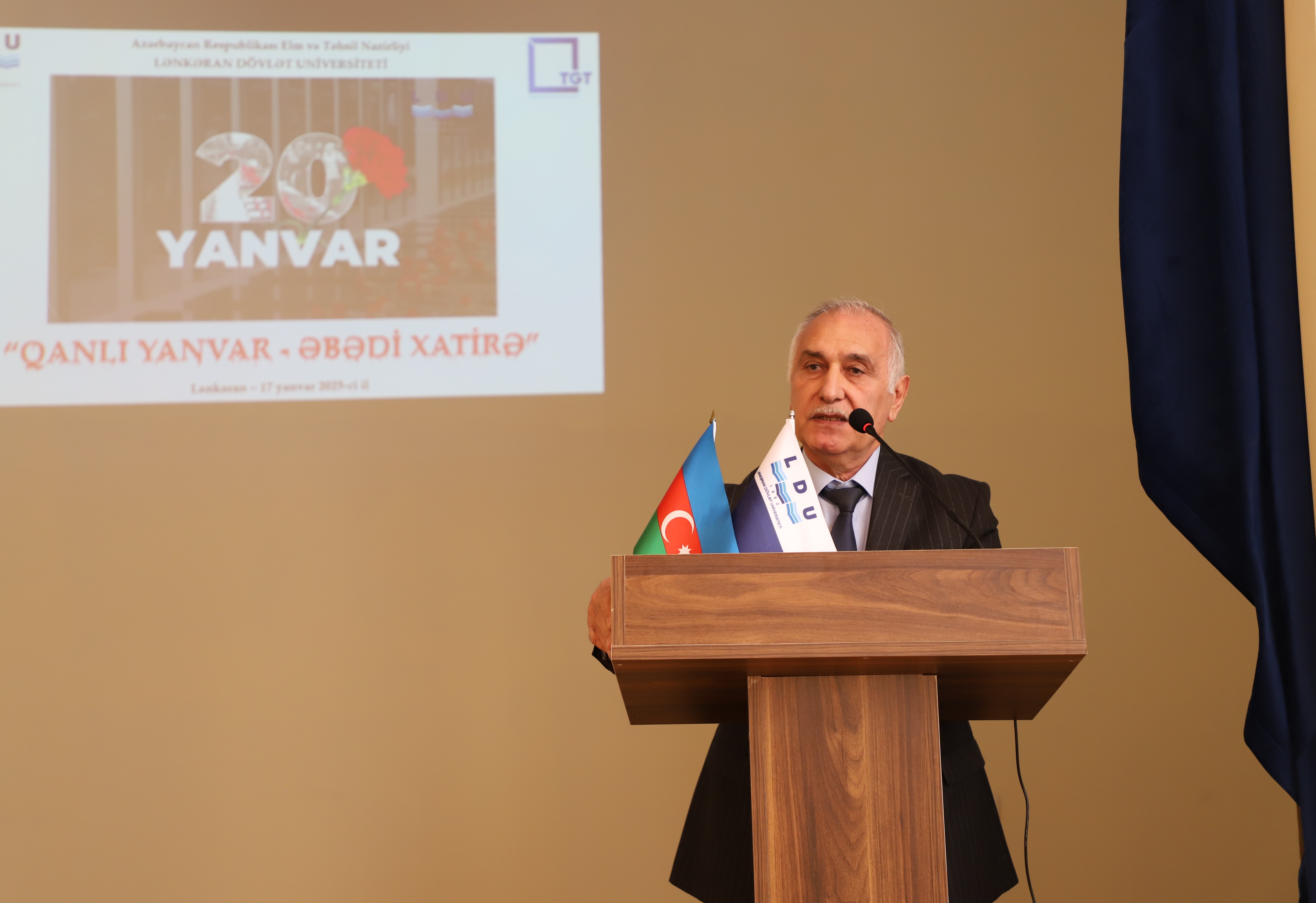 LDU-da “Qanlı yanvar - əbədi xatirə” mövzusunda tədbir keçirilib