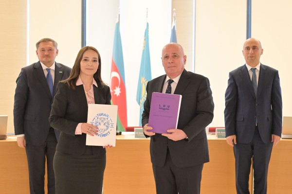 LDU ilə Qazaxıstan universiteti arasında Əməkdaşlıq Memorandumu imzalanıb