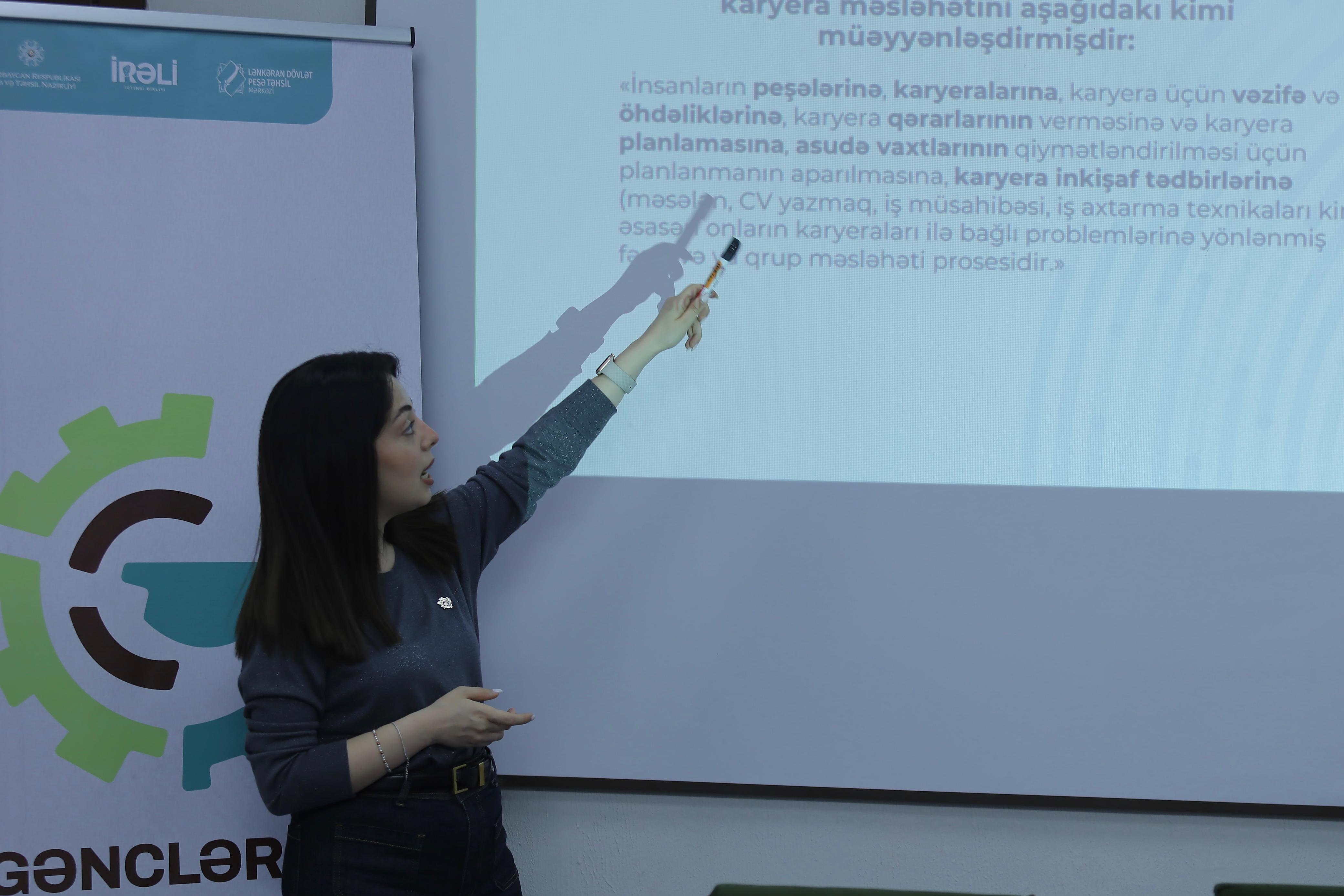 Lənkəranda “Gənclərin Peşə Bələdçisi” düşərgəsi keçirilir 