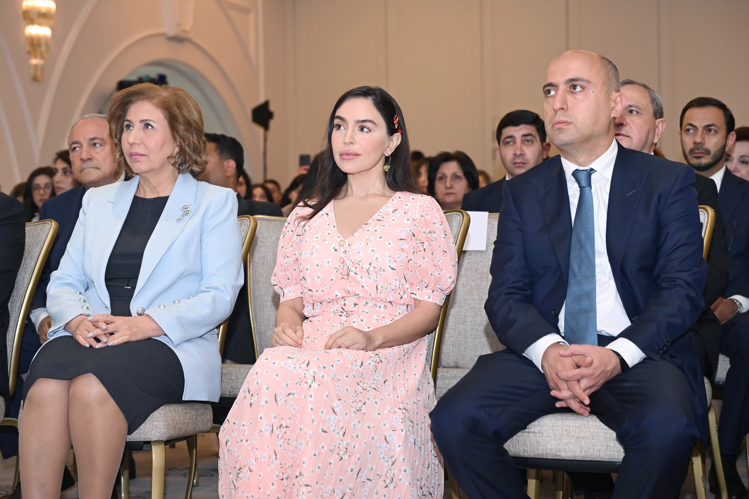 Leyla Əliyeva “Məzun günü”ndə iştirak edib - FOTO