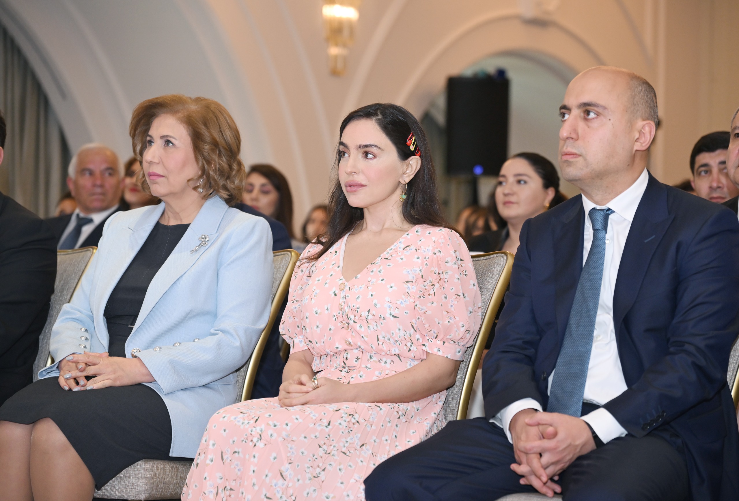 Leyla Əliyeva “Məzun günü”ndə iştirak edib - FOTO