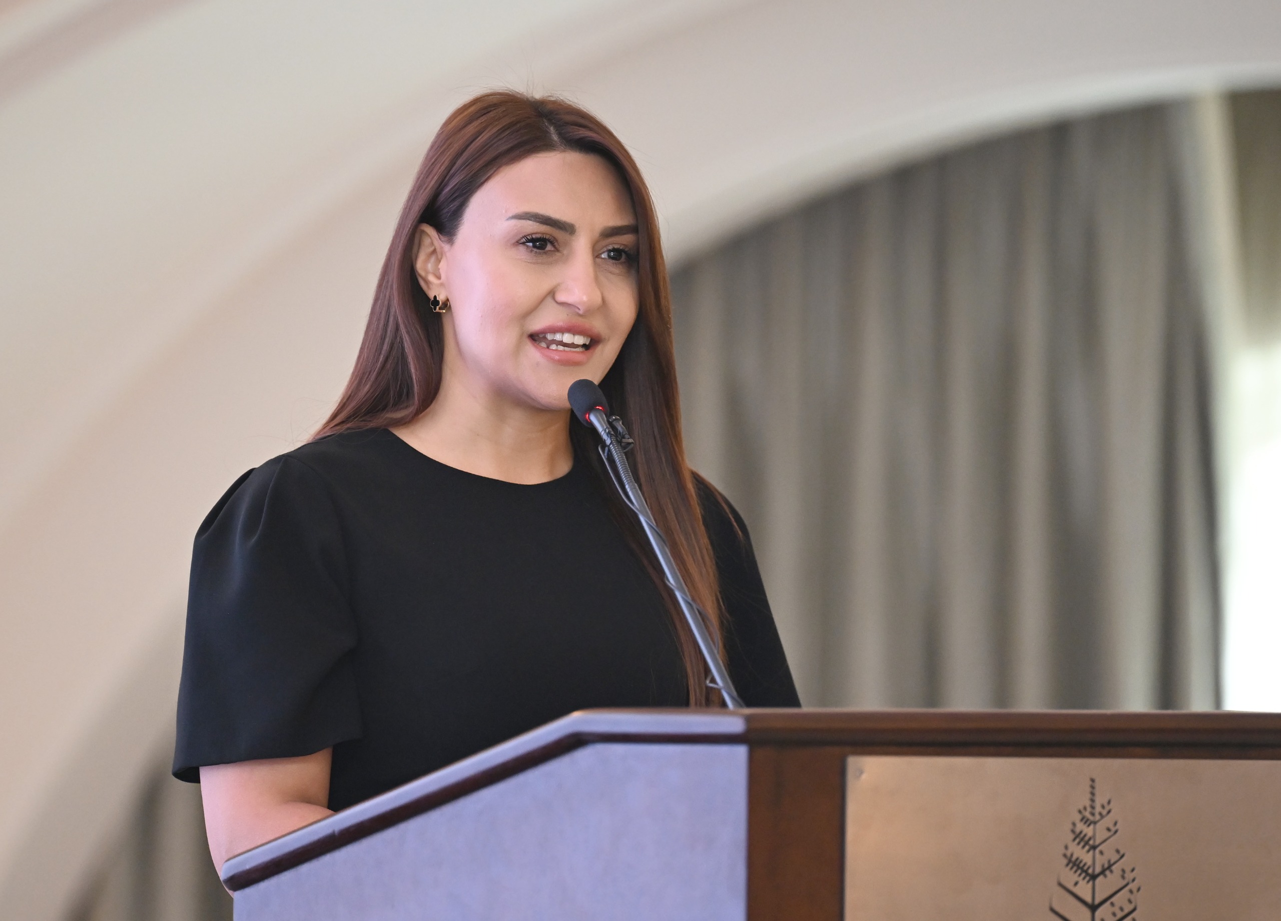 Leyla Əliyeva “Məzun günü”ndə iştirak edib - FOTO