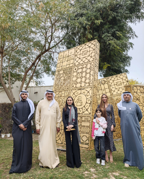 Leyla Əliyeva və Arzu Əliyeva Bəhreynin RAK İncəsənət Fondunda olublar