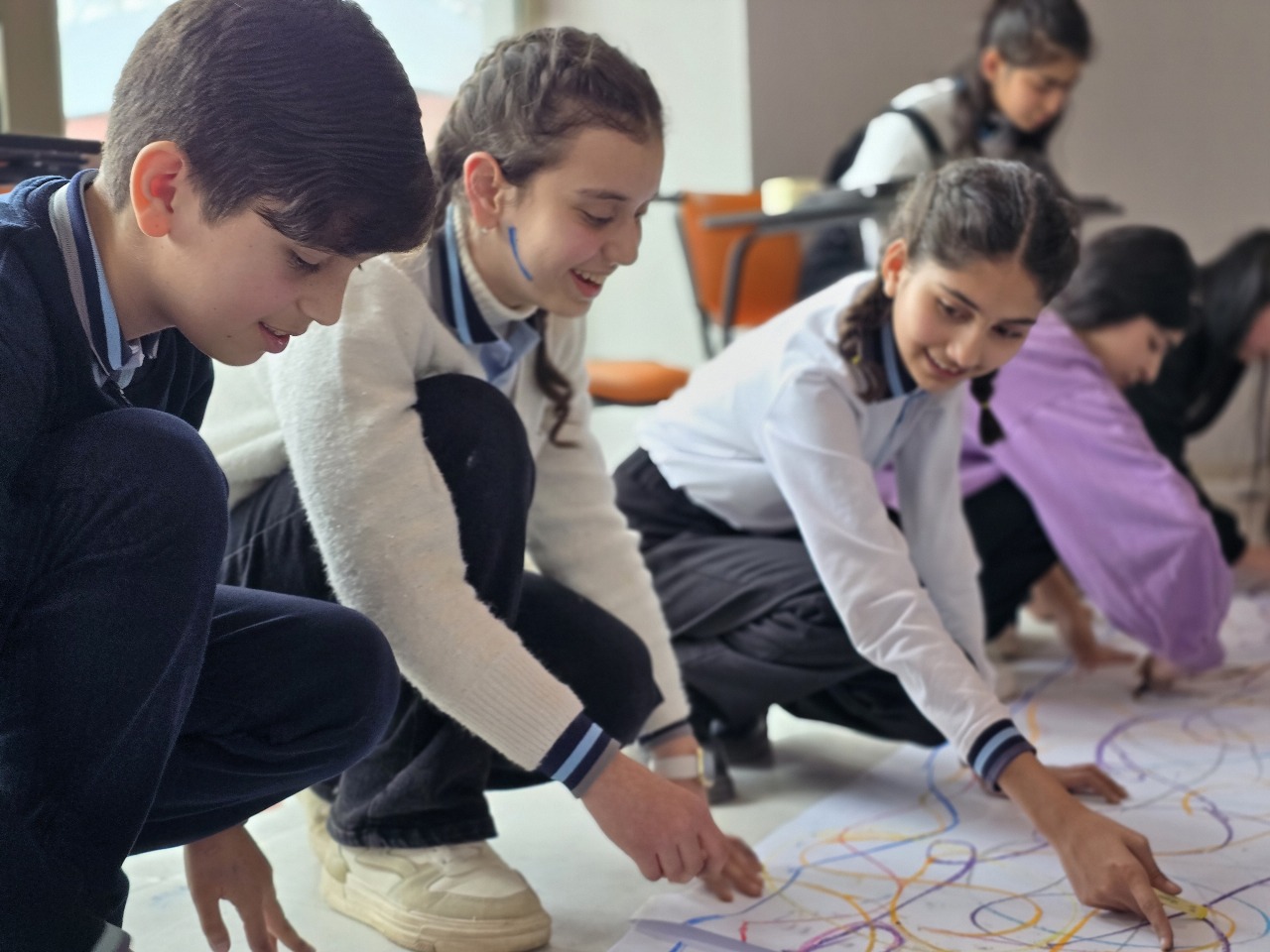 Leyla Əliyevanın təşəbbüsü ilə Yevlaxda uşaqlara ustad dərsləri keçirilib