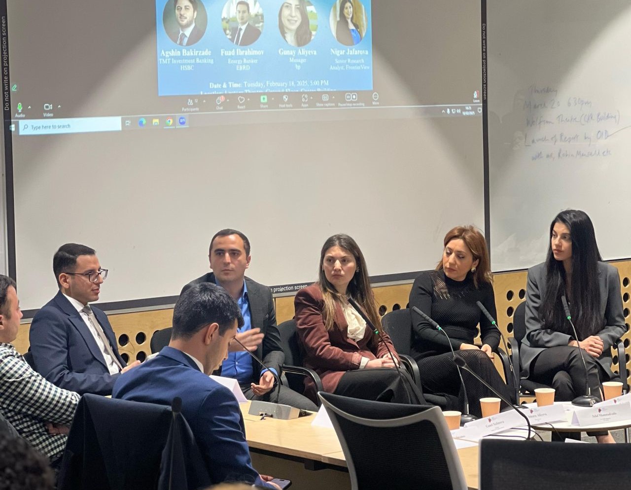 Londonda azərbaycanlı mütəxəssisləri tələbələrlə bir araya gətirən tədbir keçirilib 