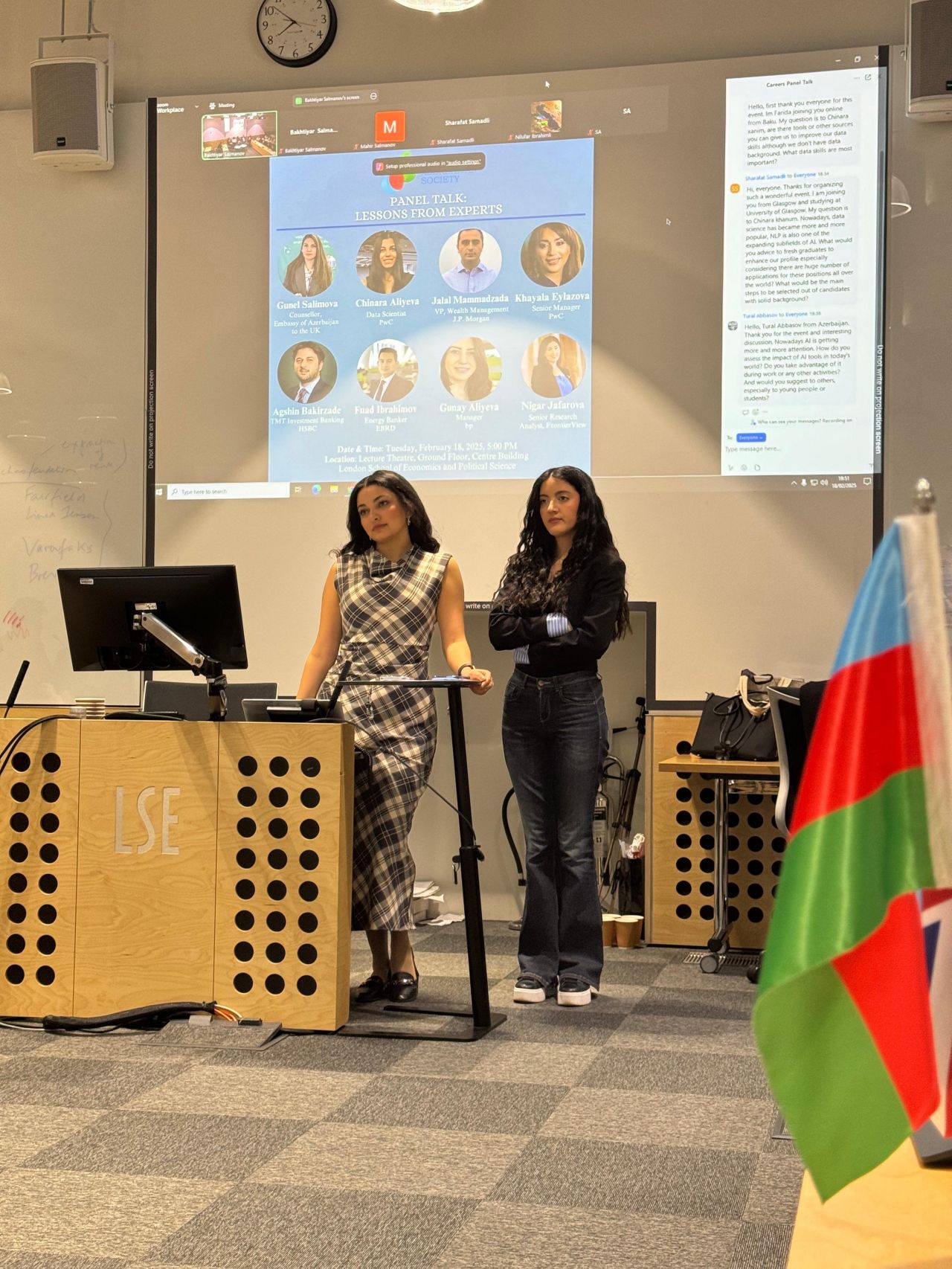 Londonda azərbaycanlı mütəxəssisləri tələbələrlə bir araya gətirən tədbir keçirilib