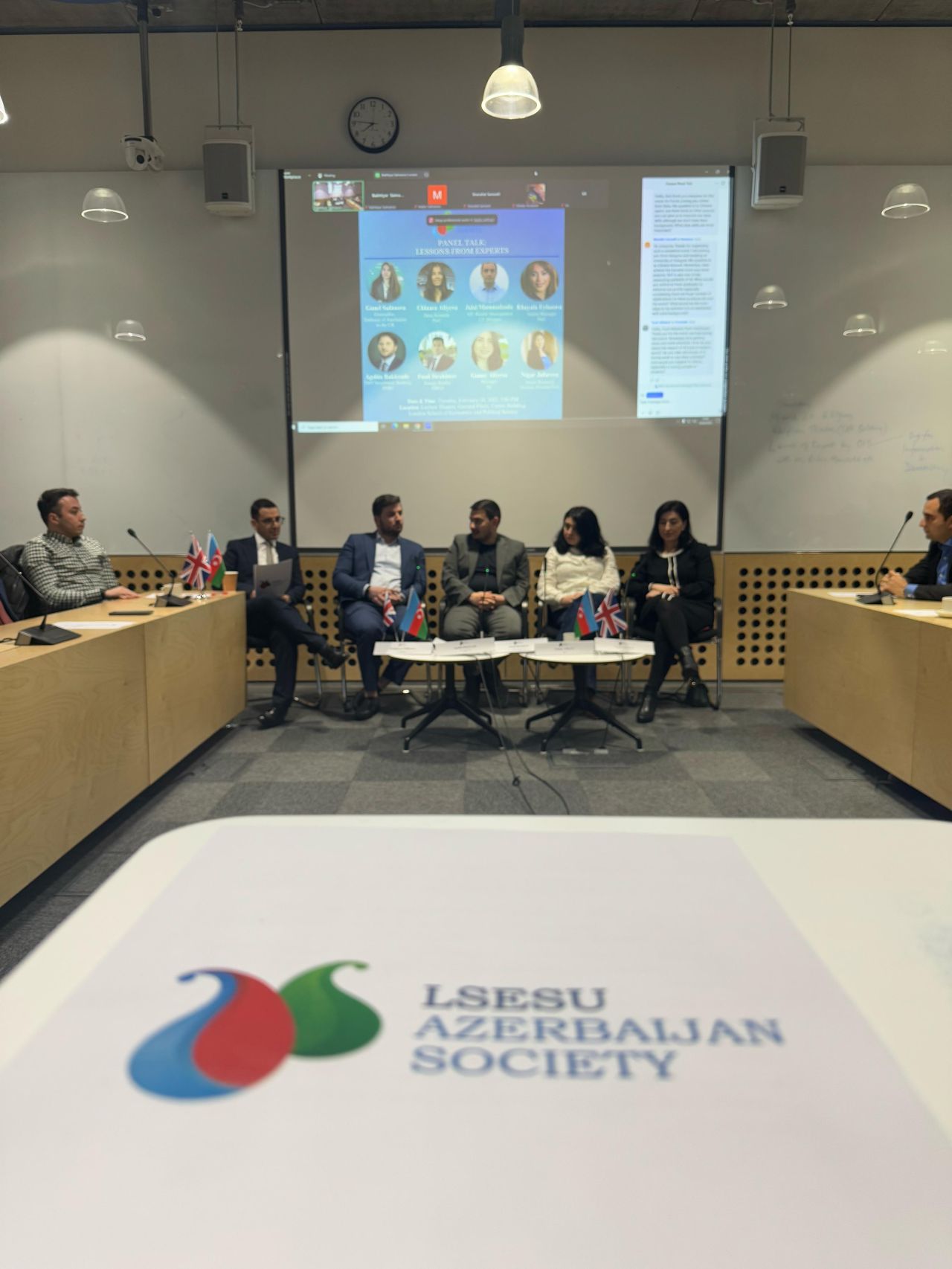 Londonda azərbaycanlı mütəxəssisləri tələbələrlə bir araya gətirən tədbir keçirilib