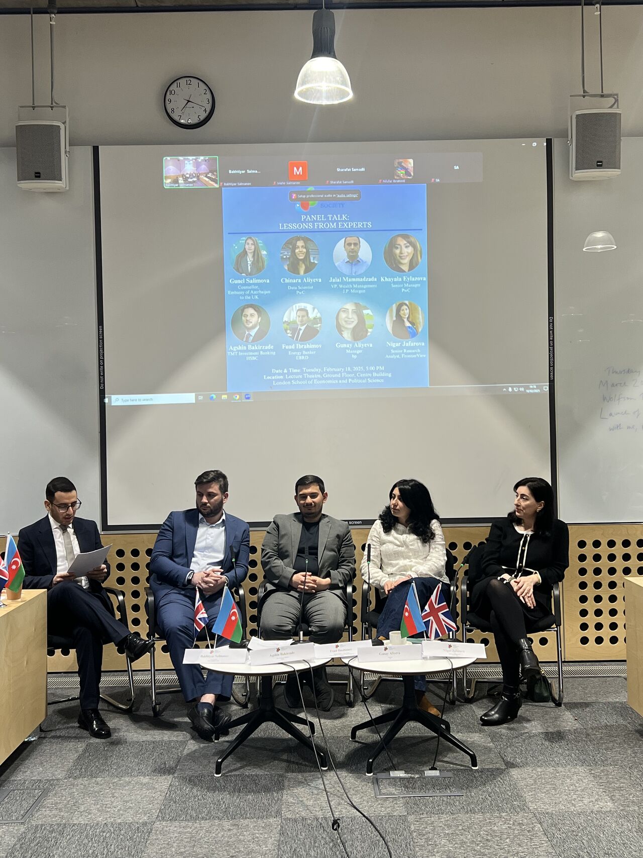 Londonda azərbaycanlı mütəxəssisləri tələbələrlə bir araya gətirən tədbir keçirilib