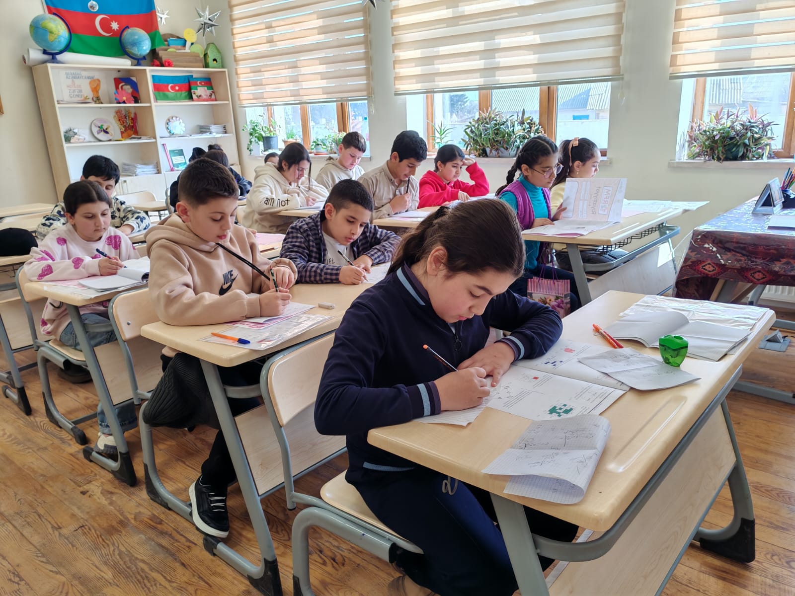 Lütfi Zadə olimpiadası və fənn müsabiqəsinin rayon (şəhər) mərhələsi keçirilib