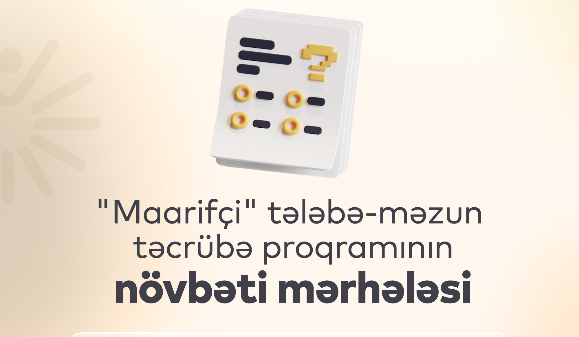 “Maarifçi” olmaq istəyən 2037 nəfər imtahan verəcək