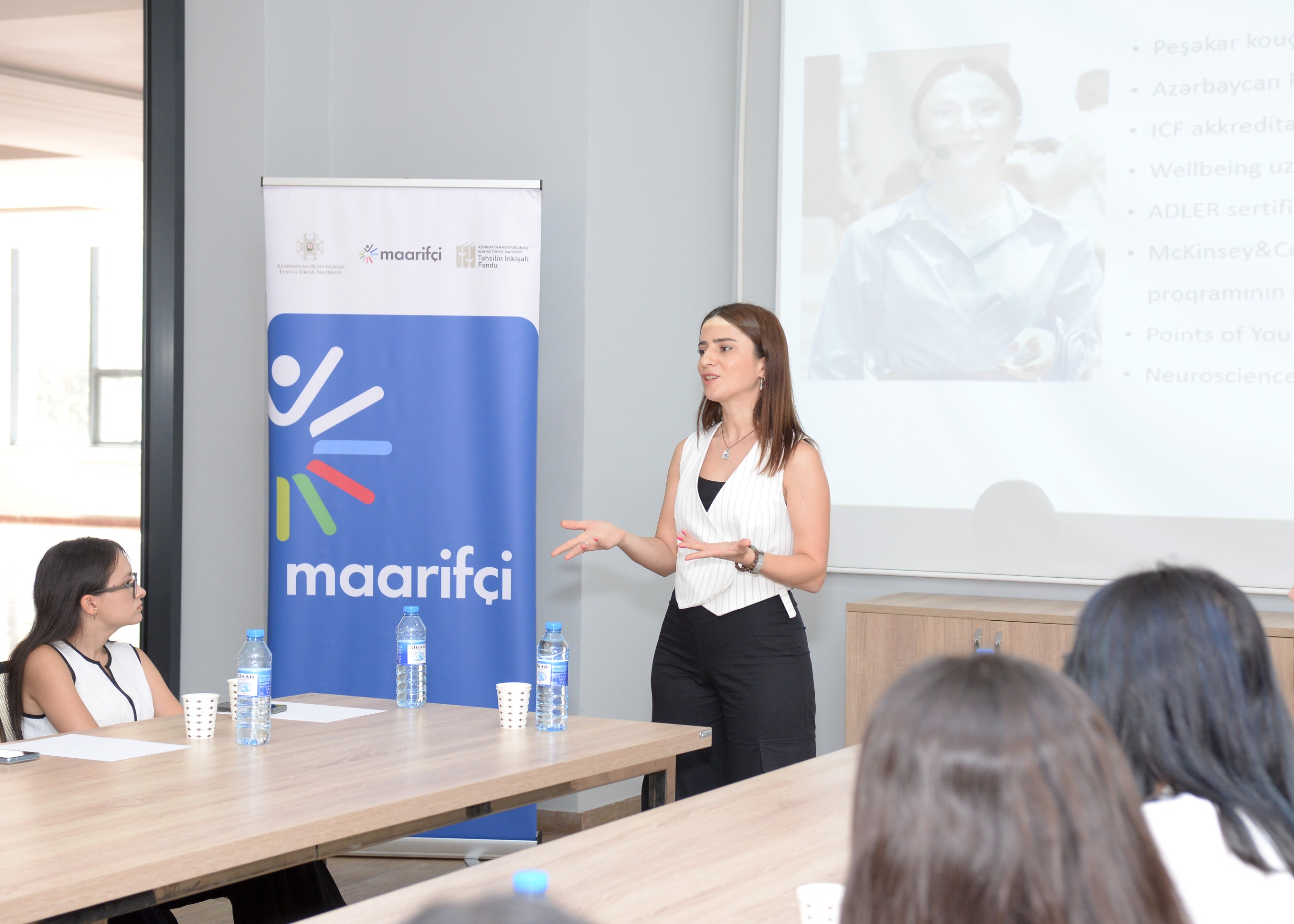 “Maarifçi”lər üçün “Rifah strategiyaları: sağlam və effektiv həyat tərzi” təlimi keçirilib 