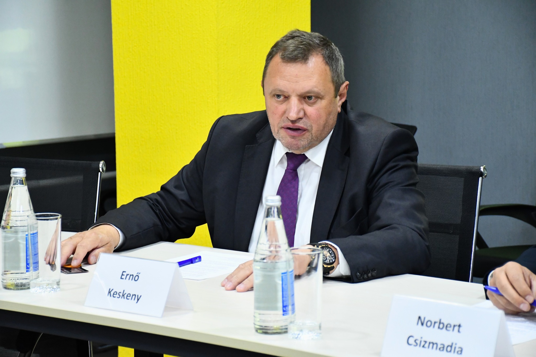 Macarıstanın Con fon Neyman Universitetinin nümayəndələri ilə görüş keçirilib