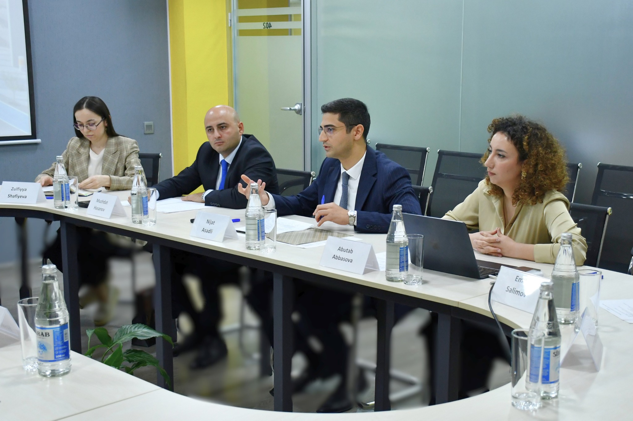 Macarıstanın Con fon Neyman Universitetinin nümayəndələri ilə görüş keçirilib